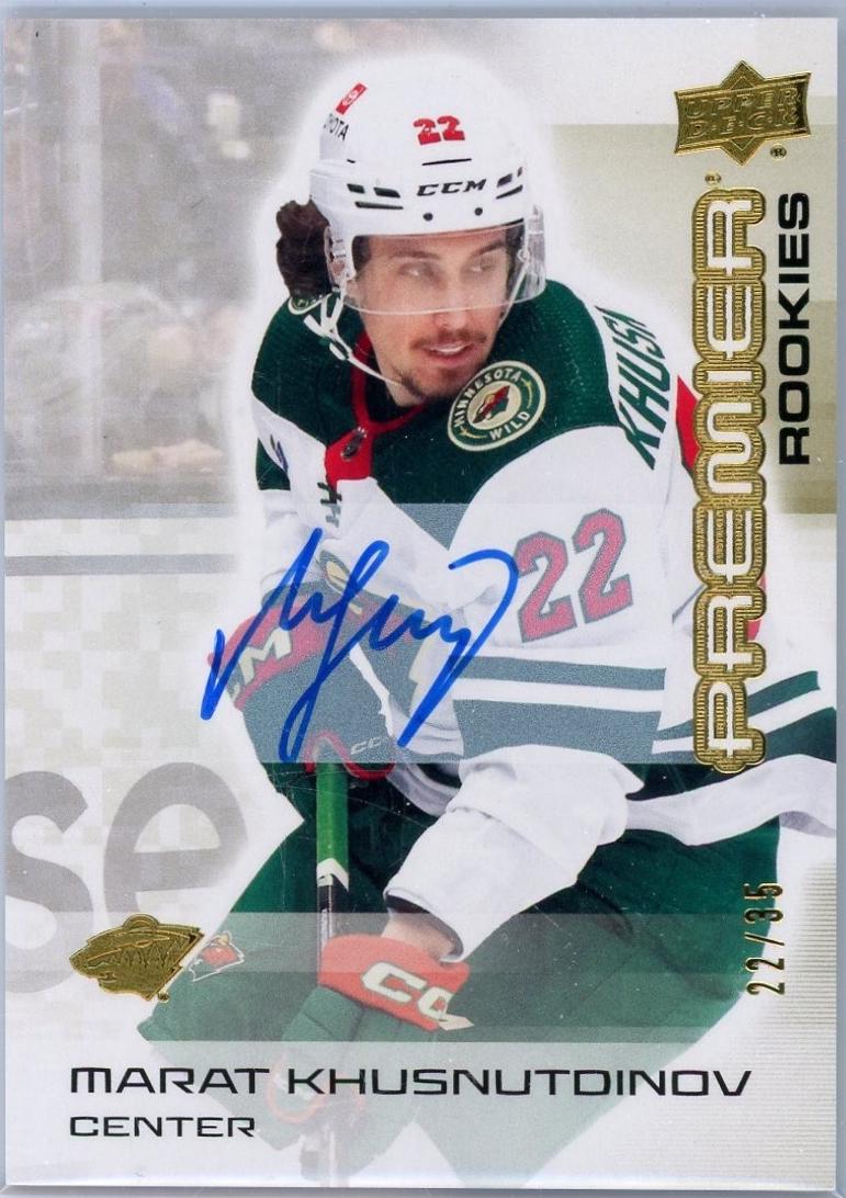 Marat Khusnutdinov [Gold Autograph] #141