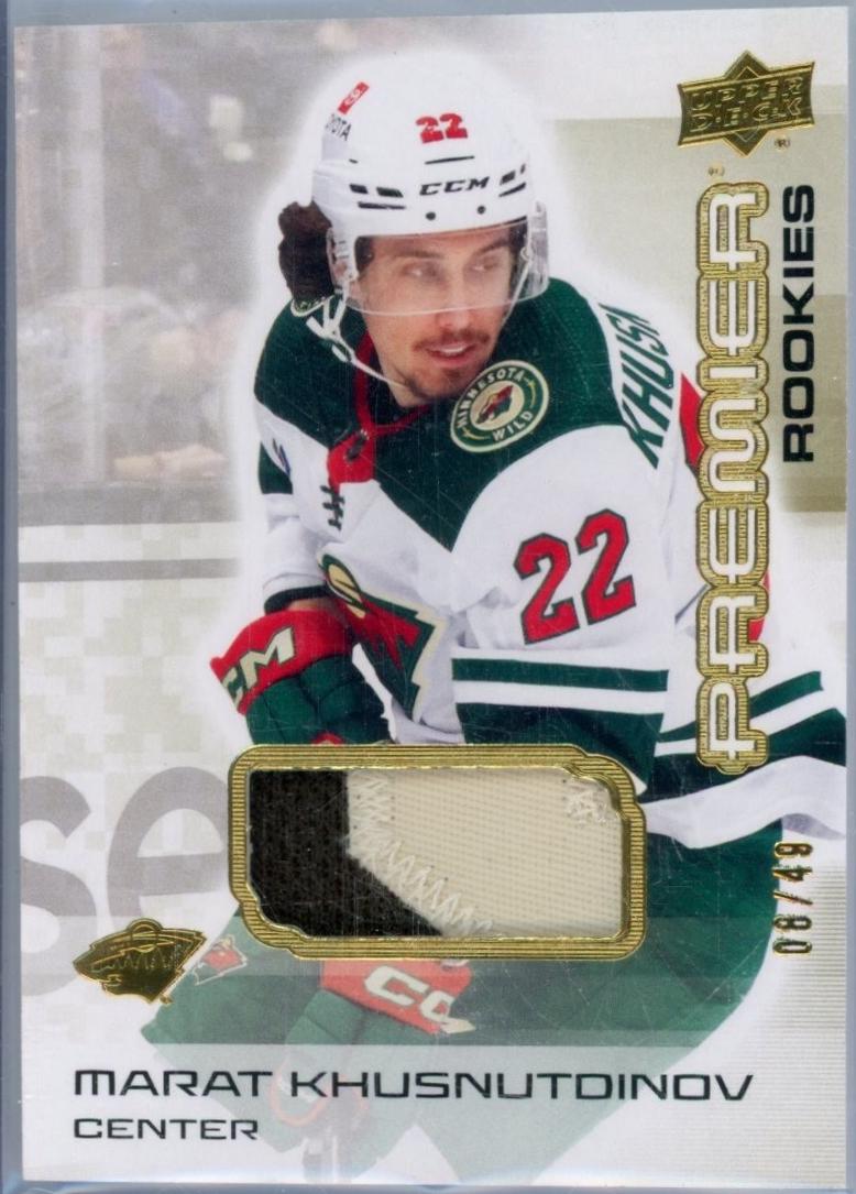 Marat Khusnutdinov [Gold Premium Memorabilia] #141