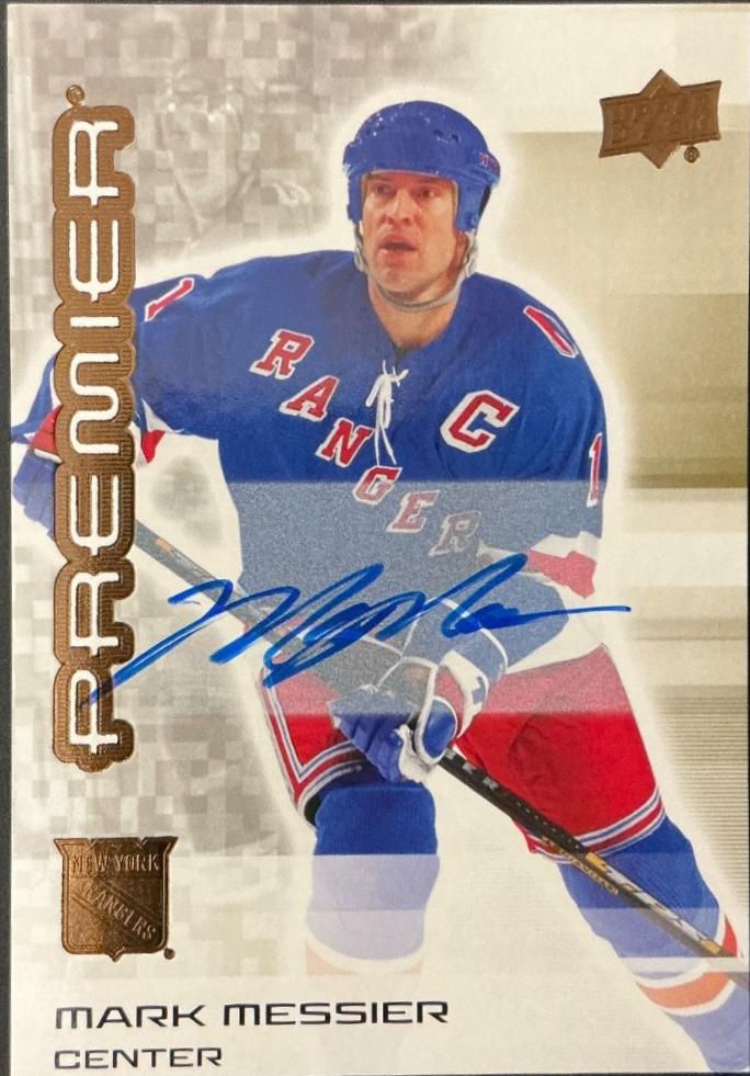 Mark Messier [Bronze Autograph] #92