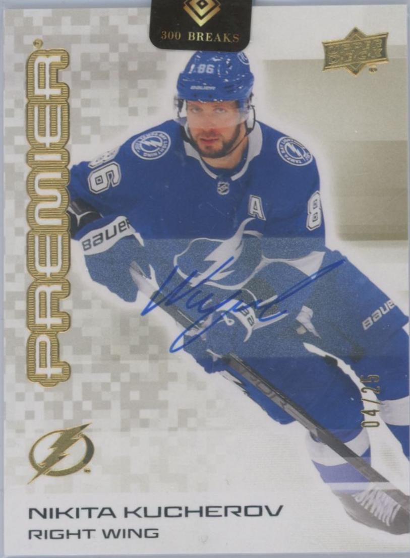 Nikita Kucherov [Gold Autograph] #8