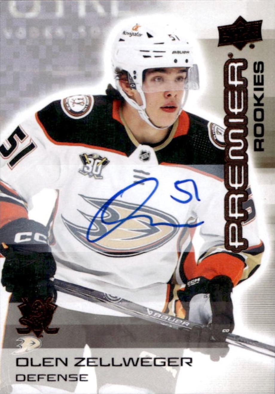 Olen Zellweger [Bronze Autograph] #121