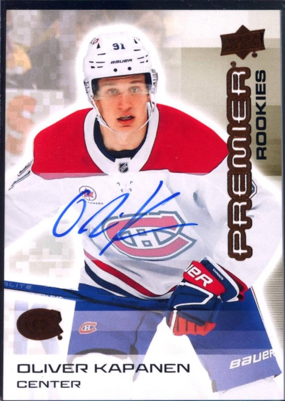 Oliver Kapanen [Bronze Autograph] #133