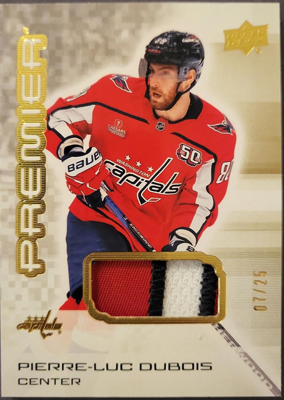 Pierre-Luc Dubois [Gold Premium Memorabilia] #73