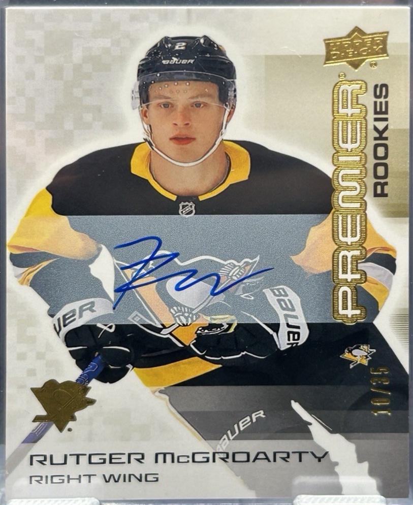 Rutger McGroarty [Gold Autograph] #110
