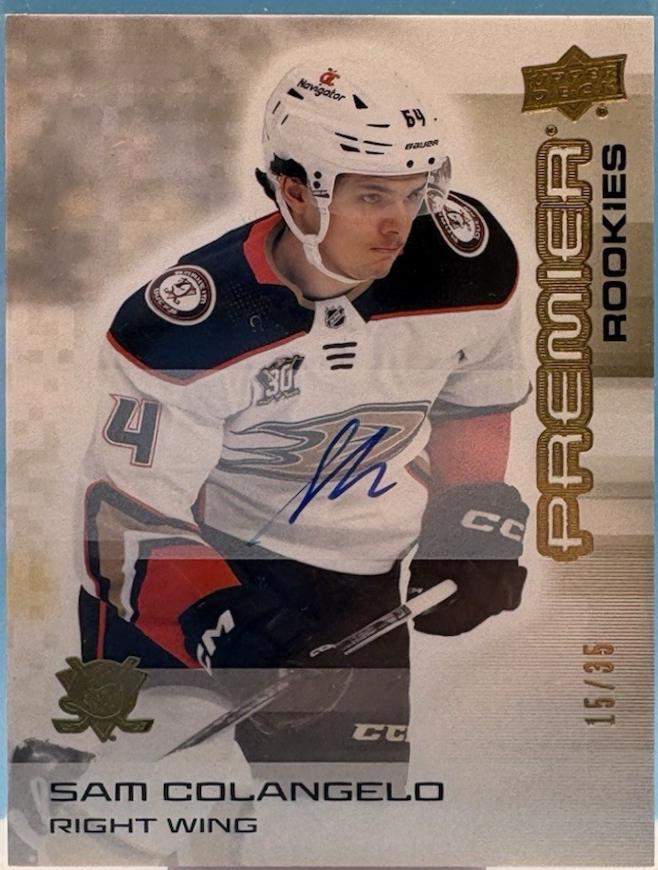 Sam Colangelo [Gold Autograph] #135