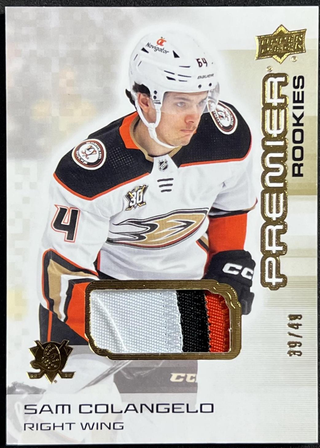 Sam Colangelo [Gold Premium Memorabilia] #135