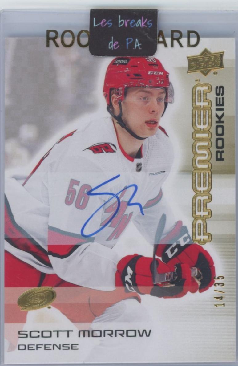 Scott Morrow [Gold Autograph] #115