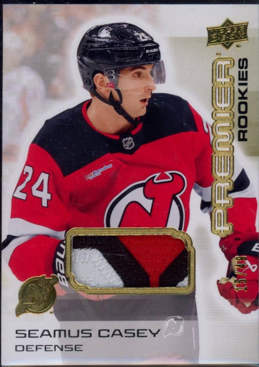 Seamus Casey [Gold Premium Memorabilia] #136