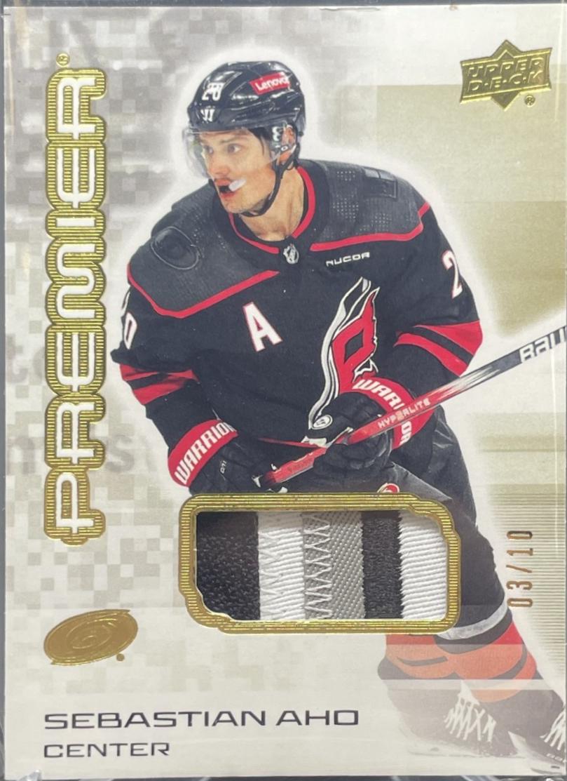 Sebastian Aho [Gold Premium Memorabilia] #20
