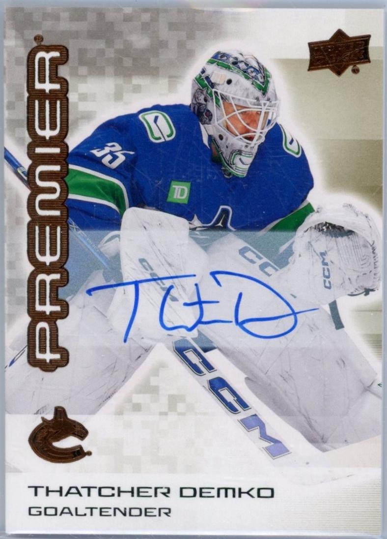 Thatcher Demko [Bronze Autograph] #78