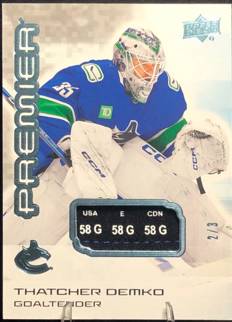 Thatcher Demko [Platinum Blue Neckline] #78