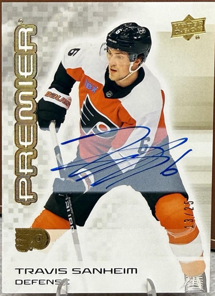 Travis Sanheim [Gold Autograph] #58