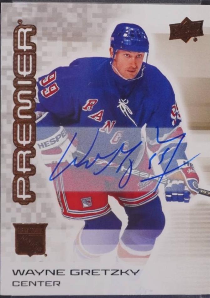 Wayne Gretzky [Bronze Autograph] #99