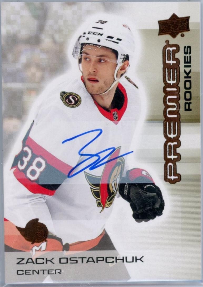 Zack Ostapchuk [Bronze Autograph] #134