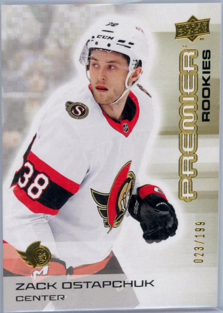 Zack Ostapchuk [Gold] #134