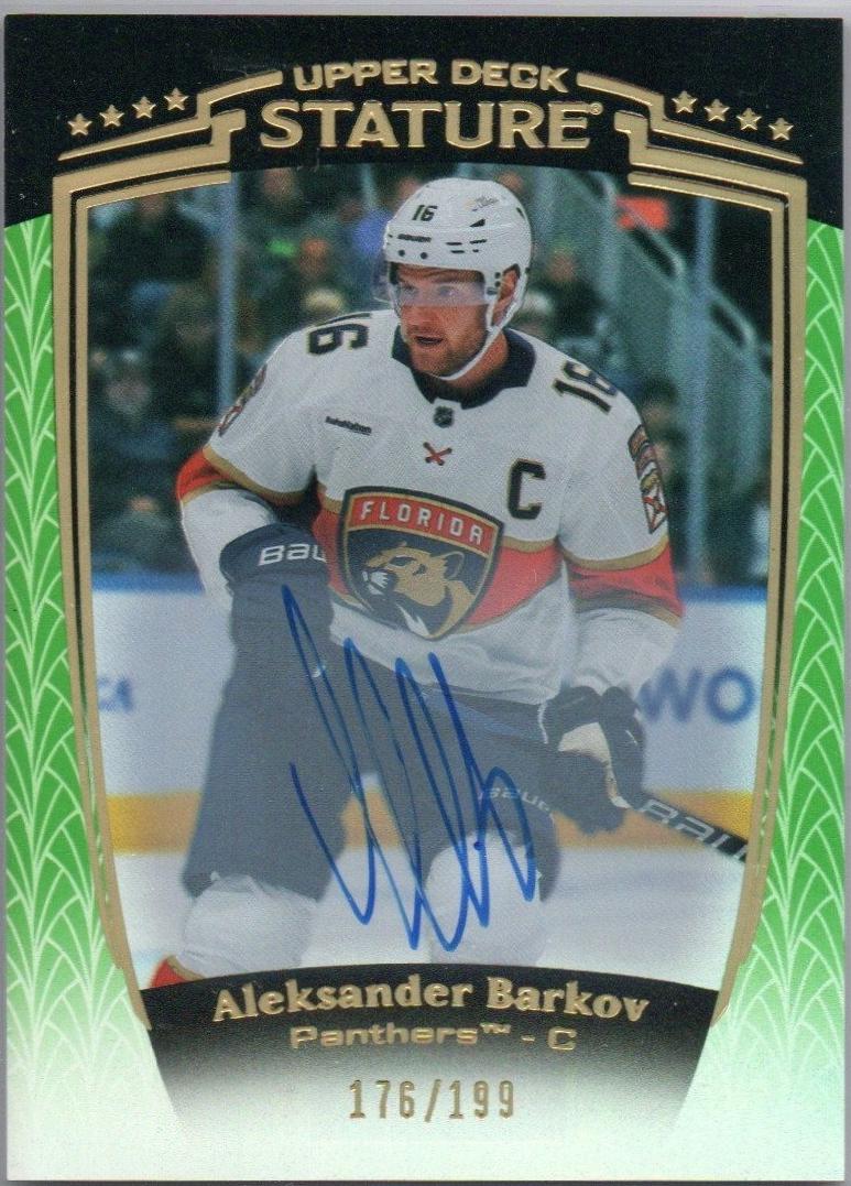 Aleksander Barkov [Green Autograph] #2