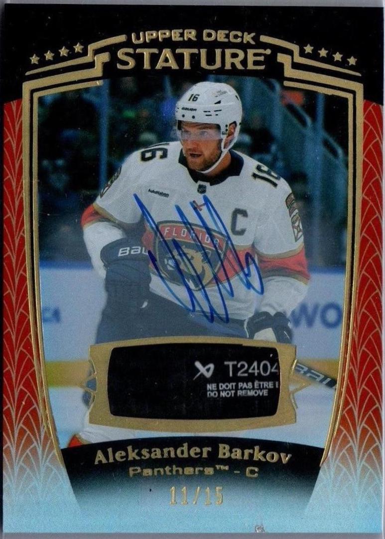 Aleksander Barkov [Orange Autograph Memorabilia] #2