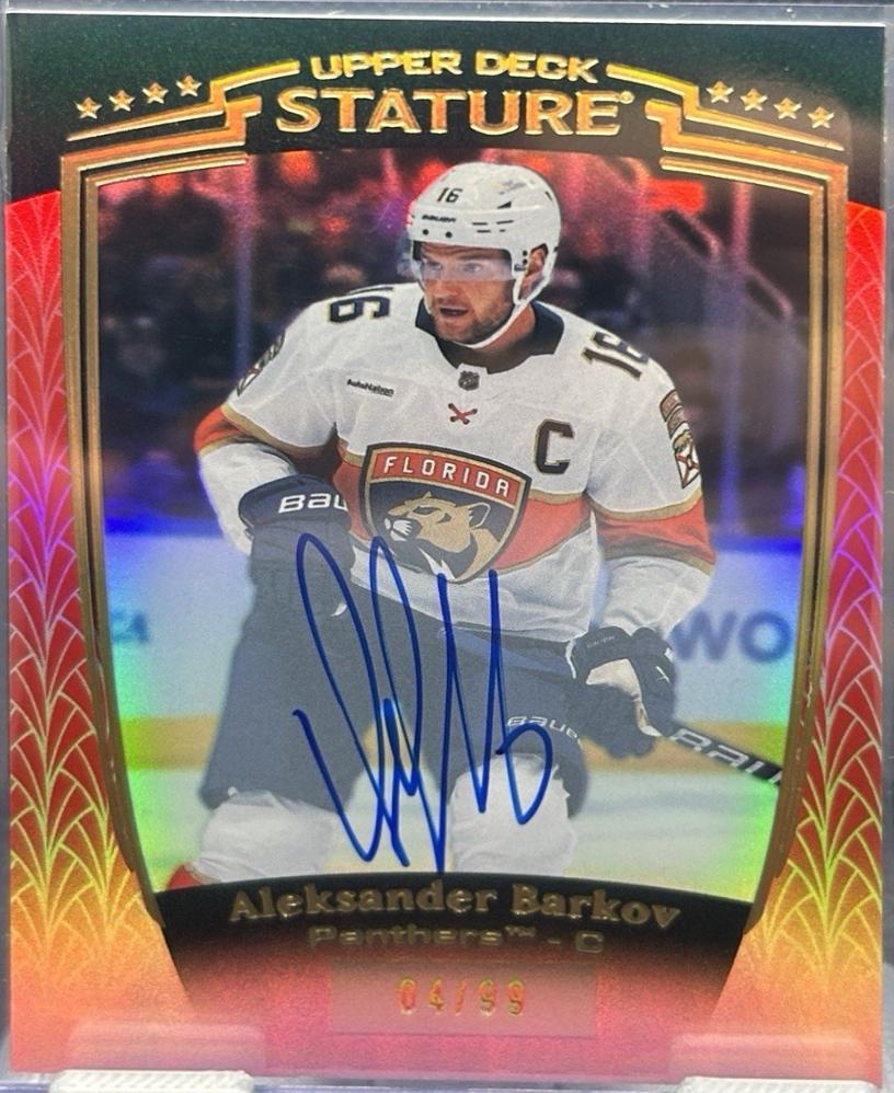 Aleksander Barkov [Red Autograph] #2
