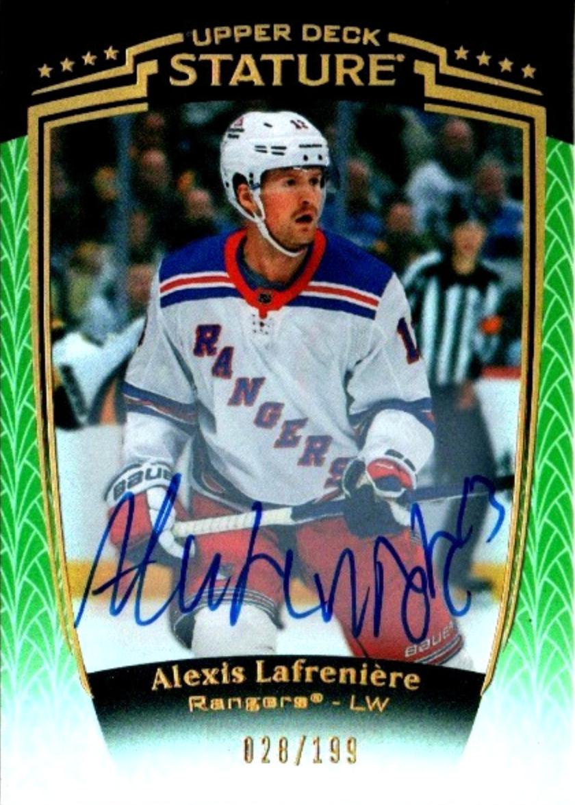 Alexis Lafreniere [Green Autograph] #24
