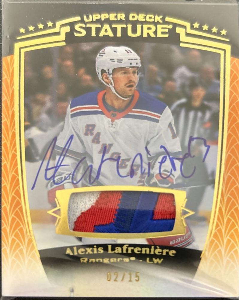 Alexis Lafreniere [Orange Autograph Memorabilia] #24