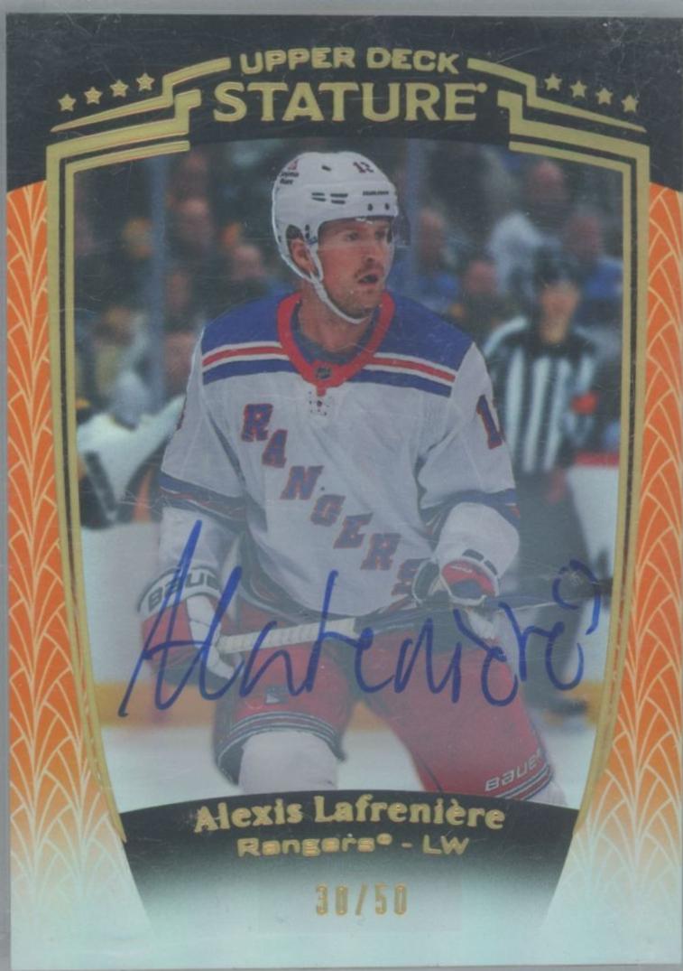Alexis Lafreniere [Orange Autograph] #24