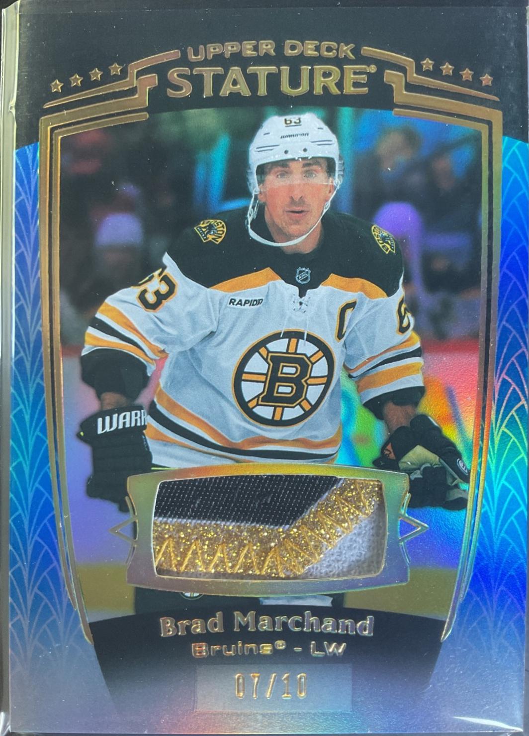 Brad Marchand [Blue Memorabilia] #17