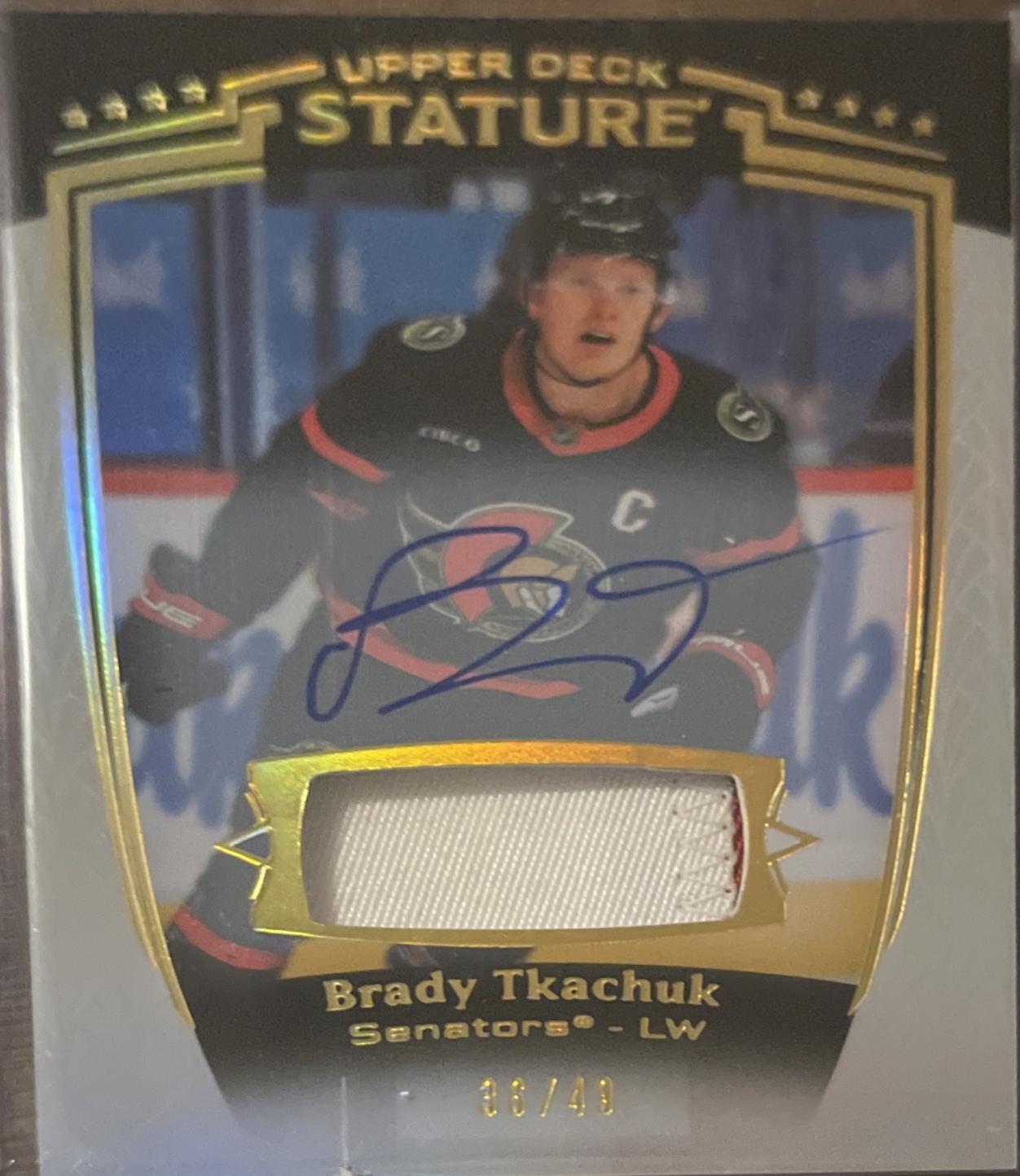 Brady Tkachuk [Autograph Memorabilia] #1