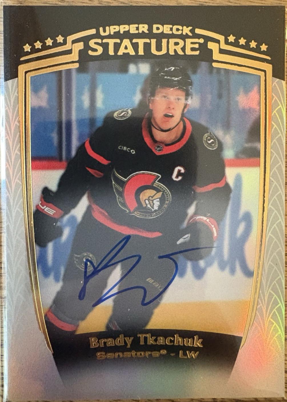 Brady Tkachuk [Autograph] #1