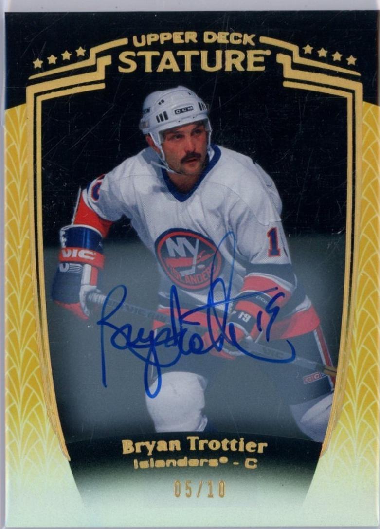 Bryan Trottier [Gold Autograph] #28