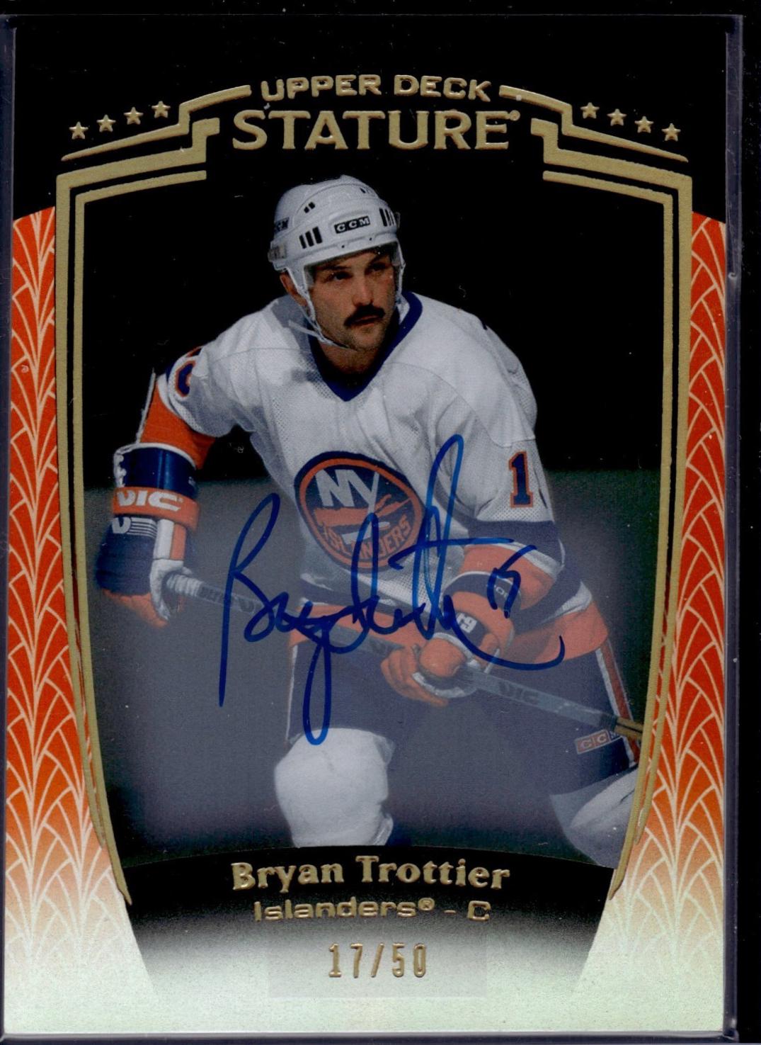 Bryan Trottier [Orange Autograph] #28