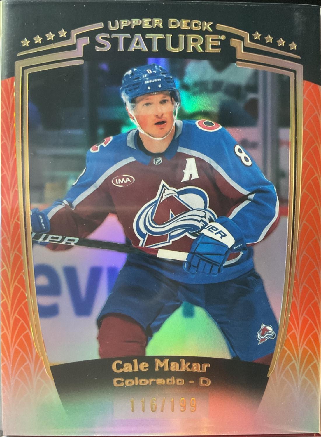 Cale Makar [Orange] #15