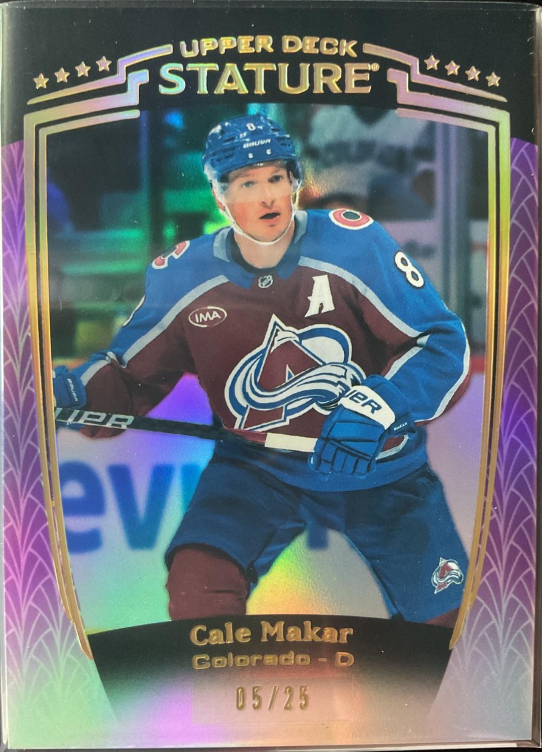 Cale Makar [Purple] #15