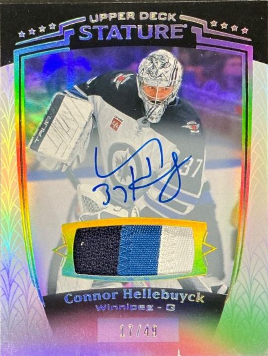 Connor Hellebuyck [Autograph Memorabilia] #3