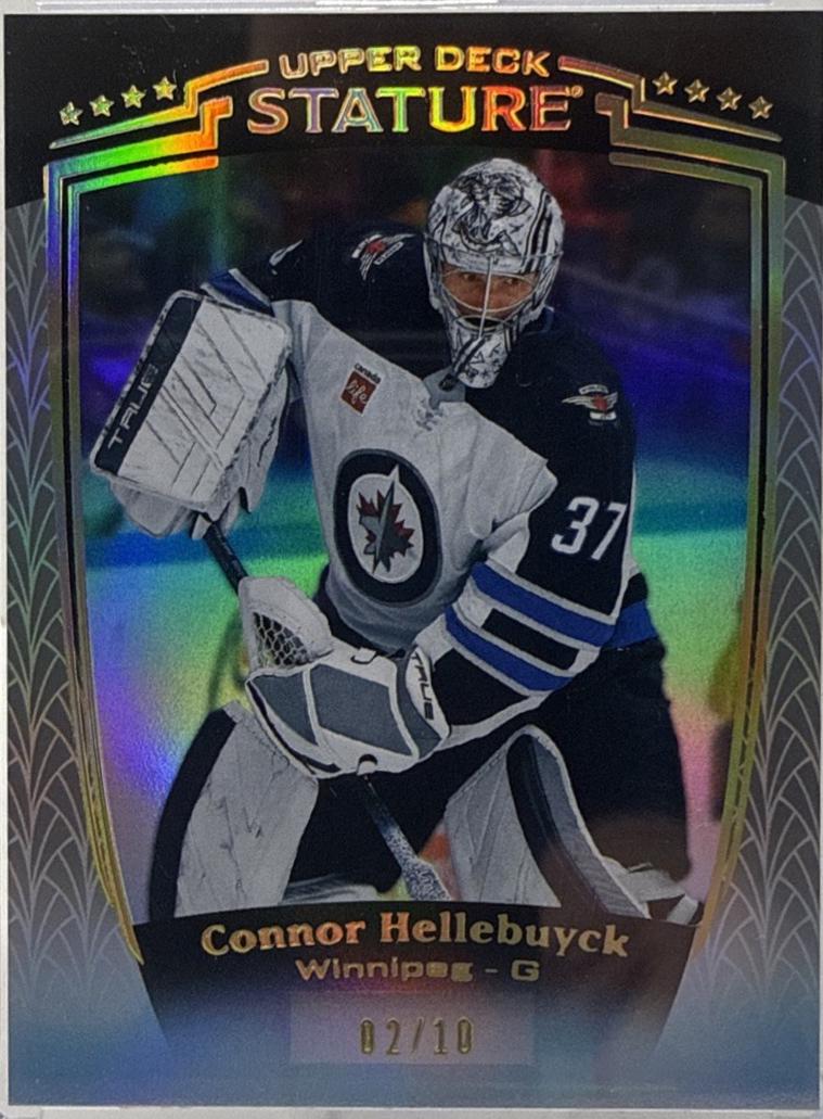 Connor Hellebuyck [Black] #3