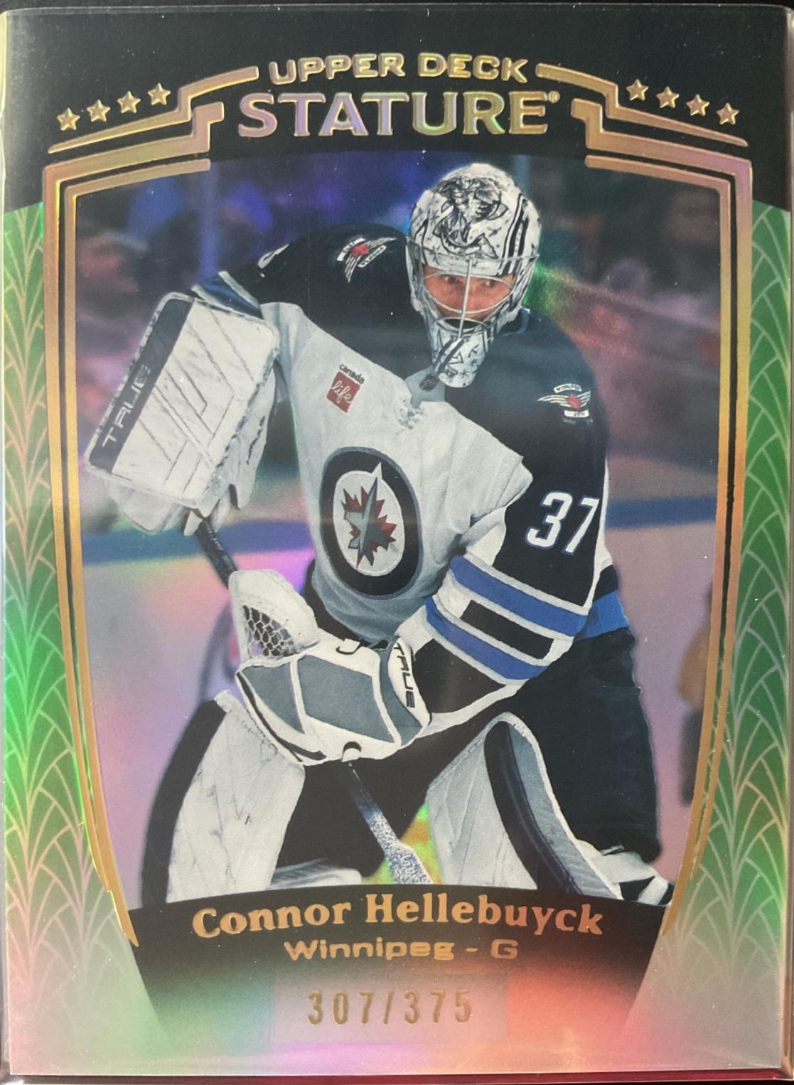 Connor Hellebuyck [Green] #3