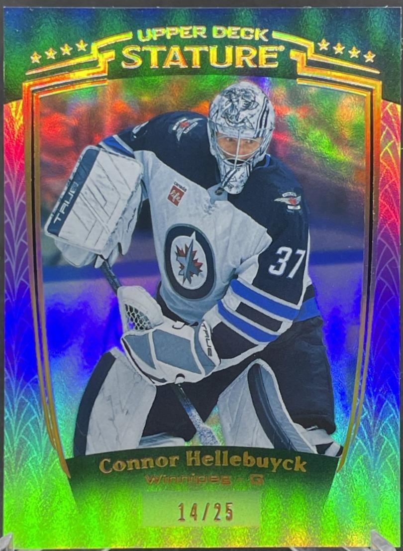 Connor Hellebuyck [Purple] #3