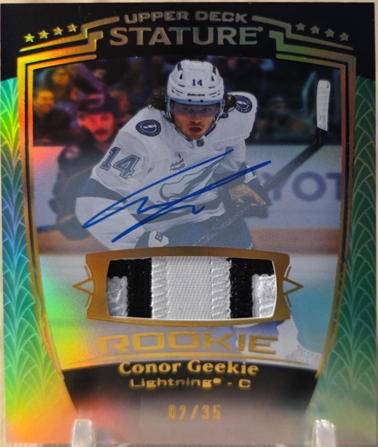 Conor Geekie [Green Autograph Memorabilia] #33