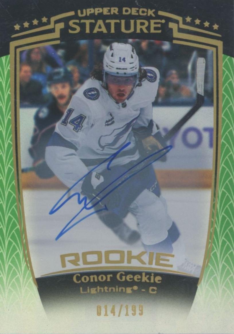 Conor Geekie [Green Autograph] #33