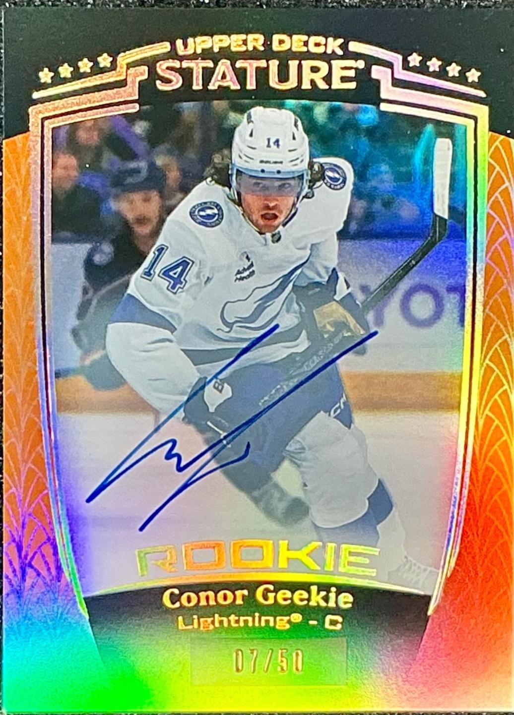 Conor Geekie [Orange Autograph] #33