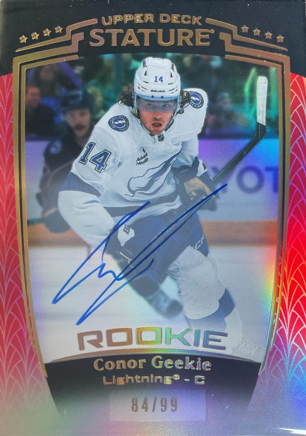 Conor Geekie [Red Autograph] #33