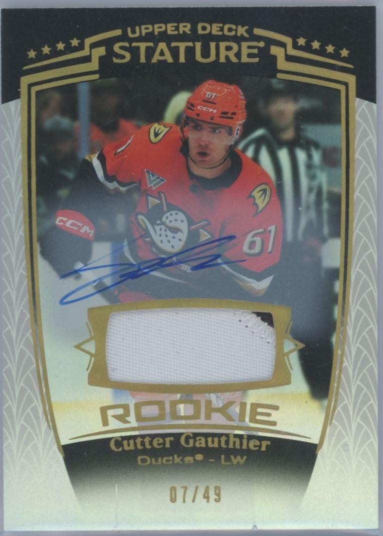 Cutter Gauthier [Autograph Memorabilia] #38