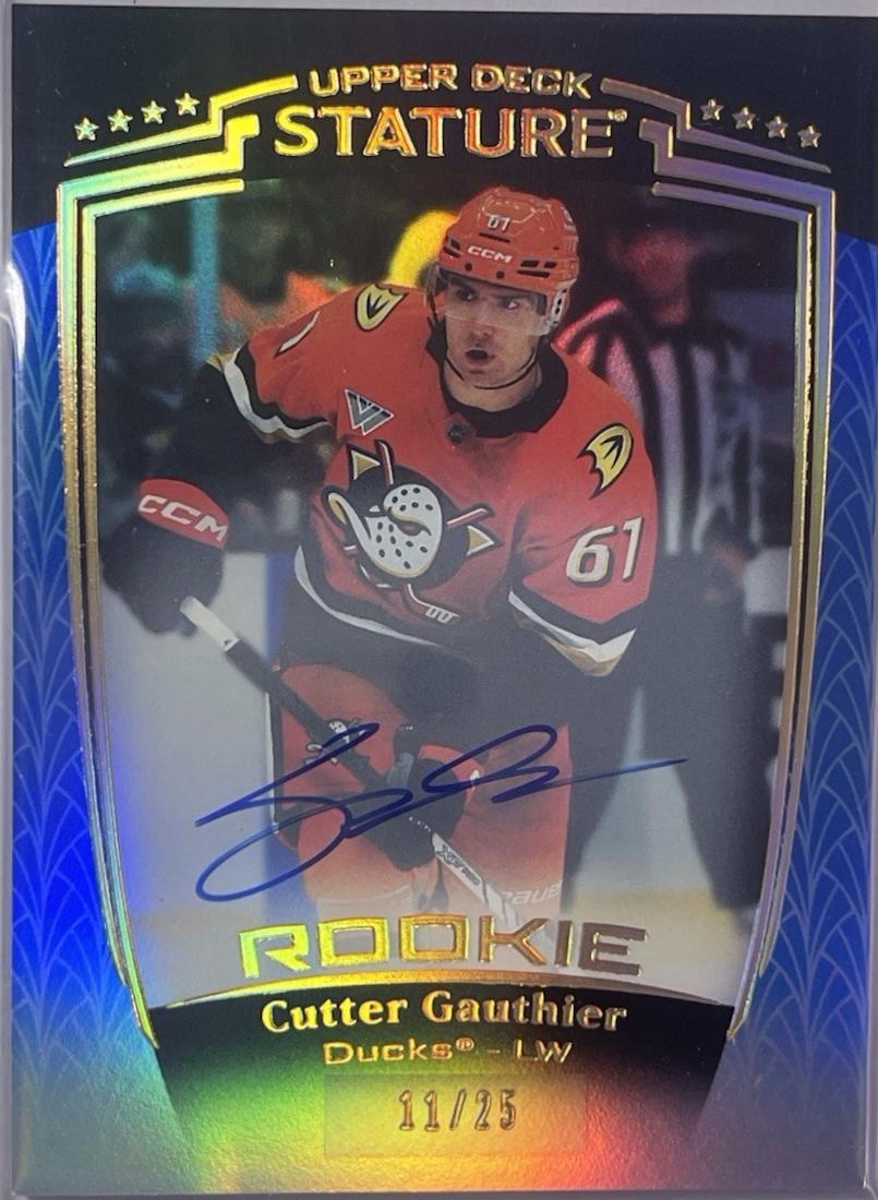 Cutter Gauthier [Blue Autograph] #38