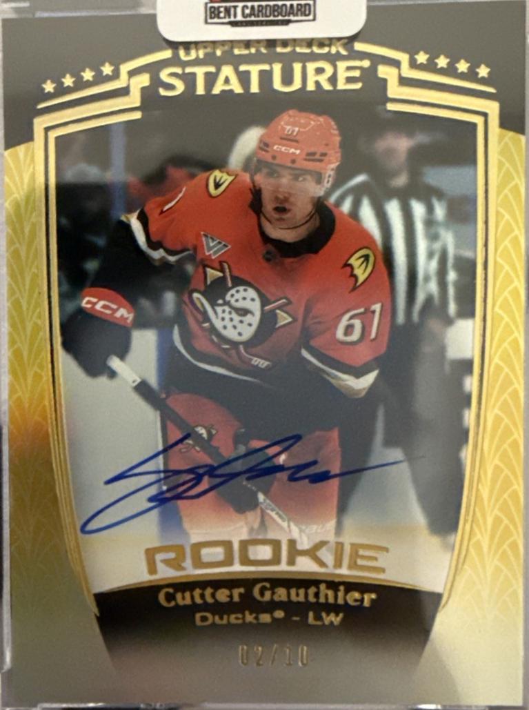 Cutter Gauthier [Gold Autograph] #38