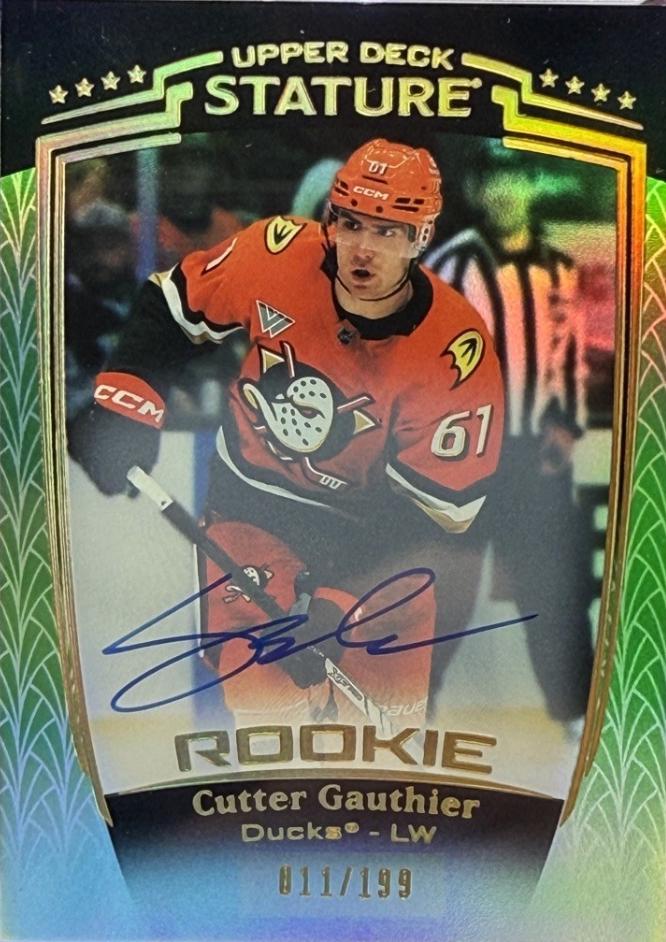 Cutter Gauthier [Green Autograph] #38
