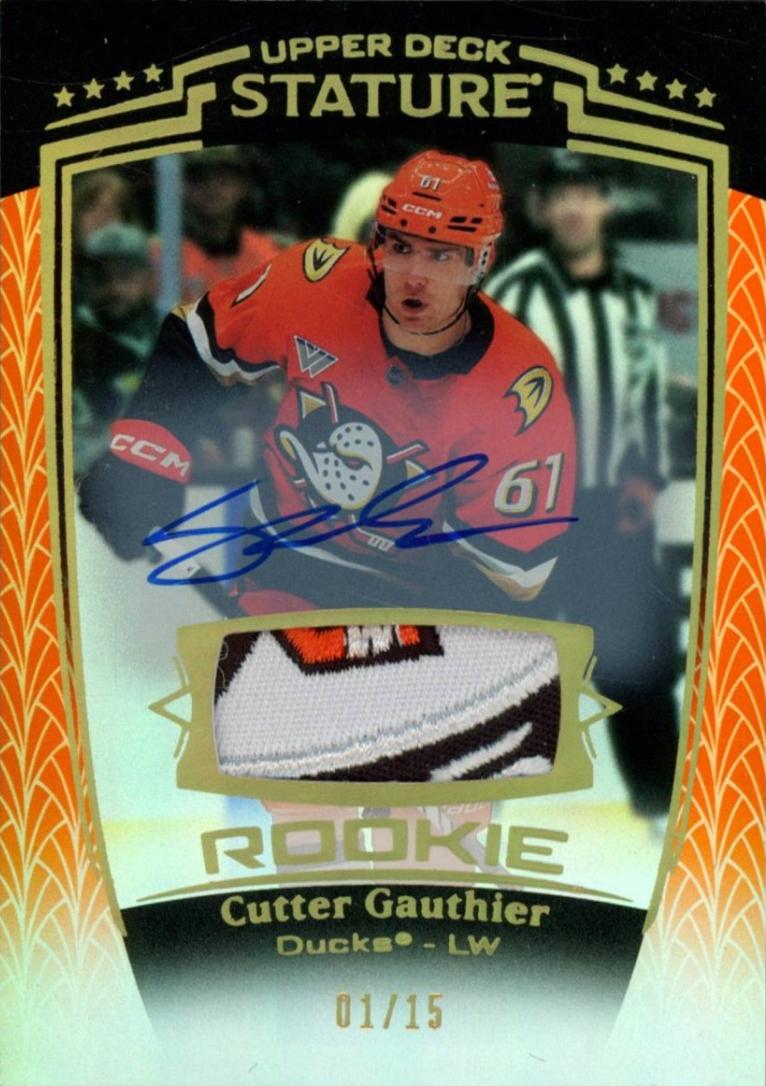 Cutter Gauthier [Orange Autograph Memorabilia] #38