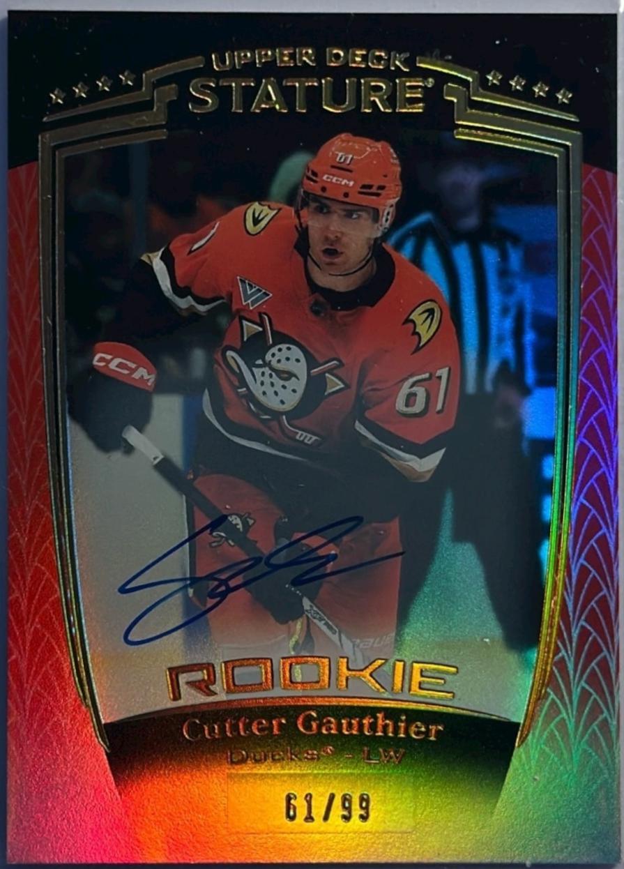 Cutter Gauthier [Red Autograph] #38