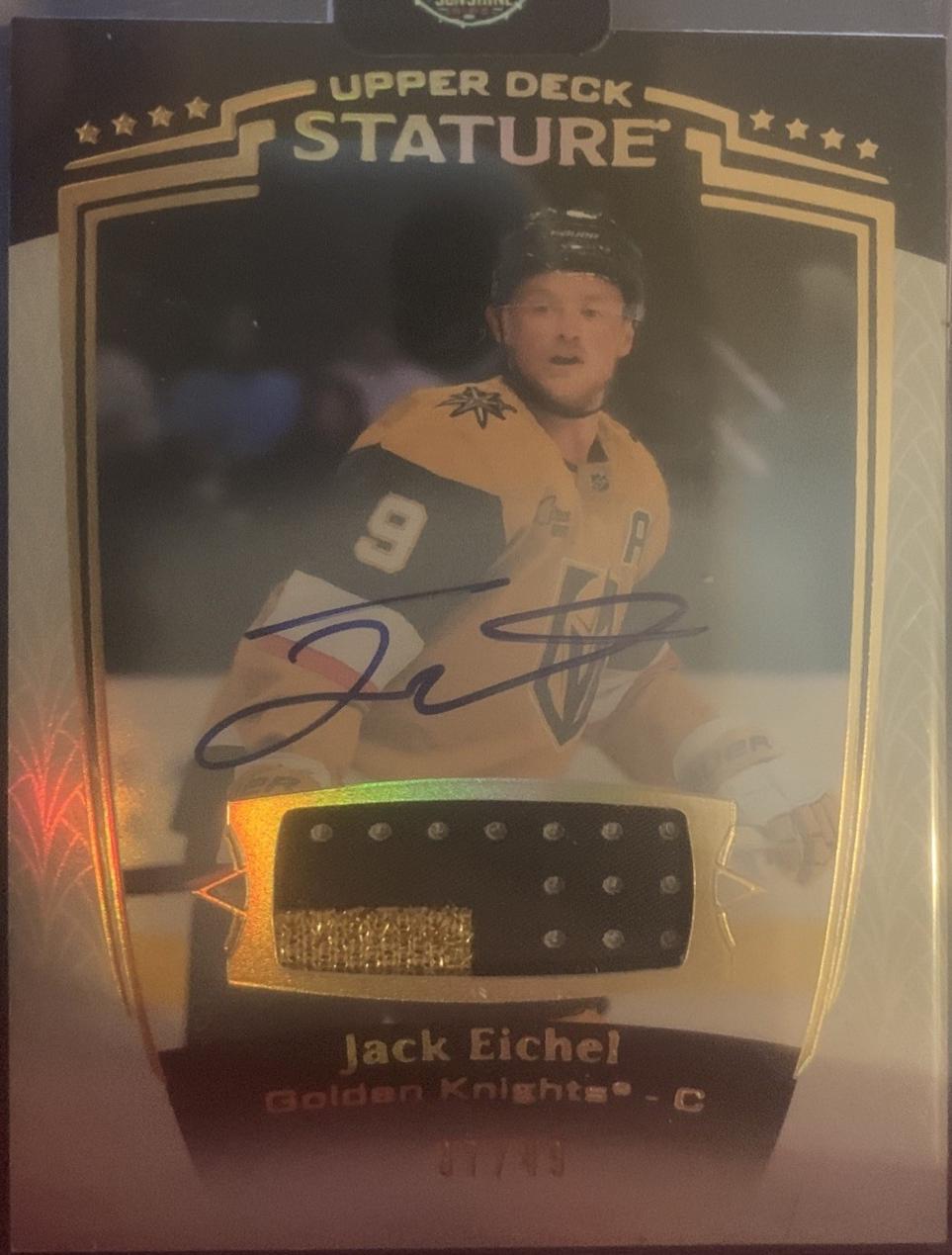 Jack Eichel [Autograph Memorabilia] #7