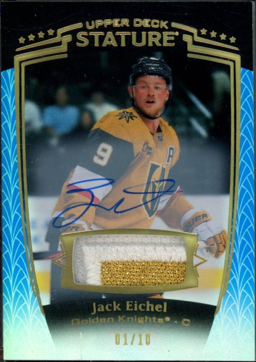 Jack Eichel [Blue Autograph Memorabilia] #7