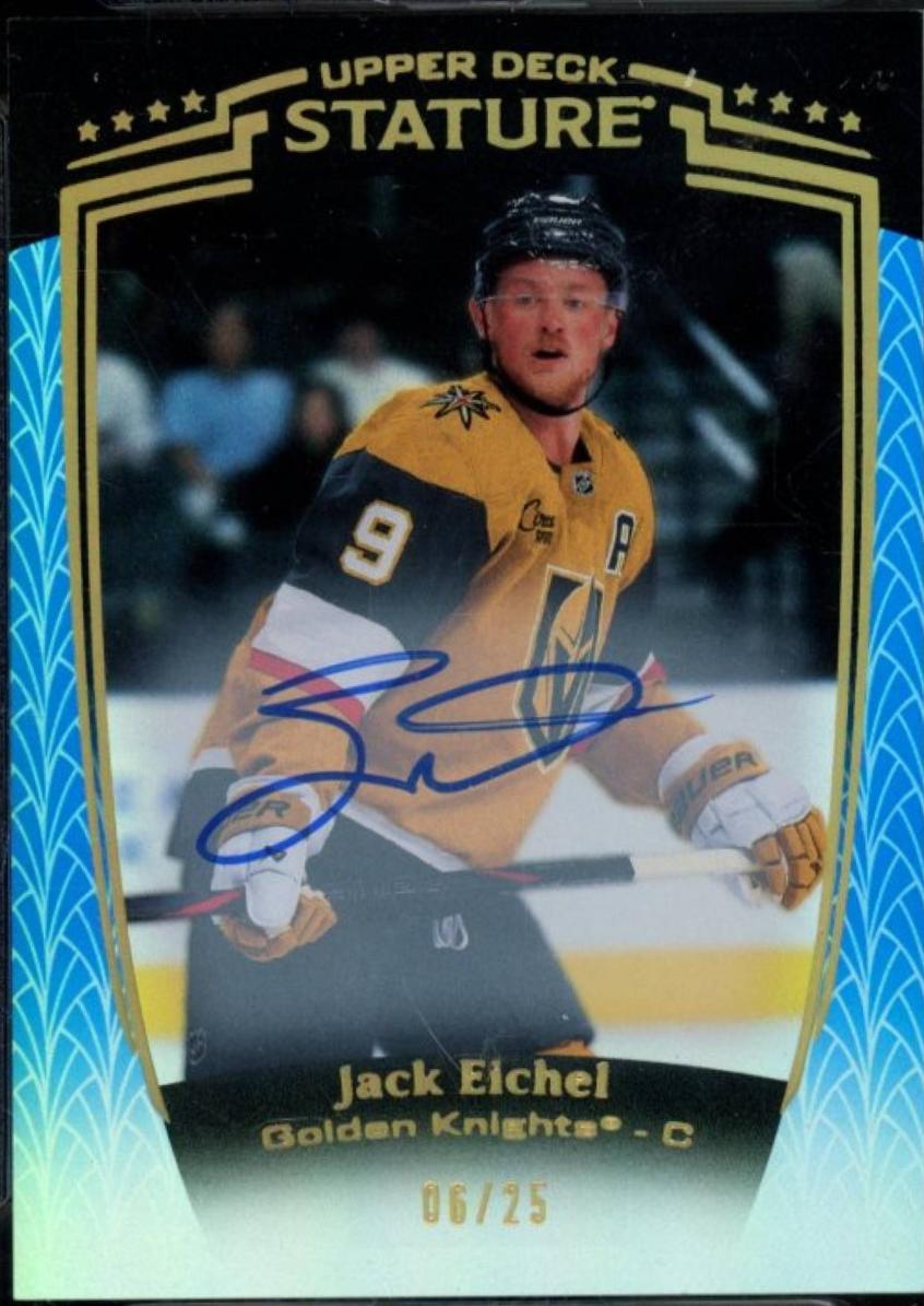 Jack Eichel [Blue Autograph] #7