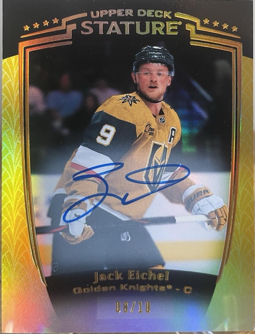 Jack Eichel [Gold Autograph] #7